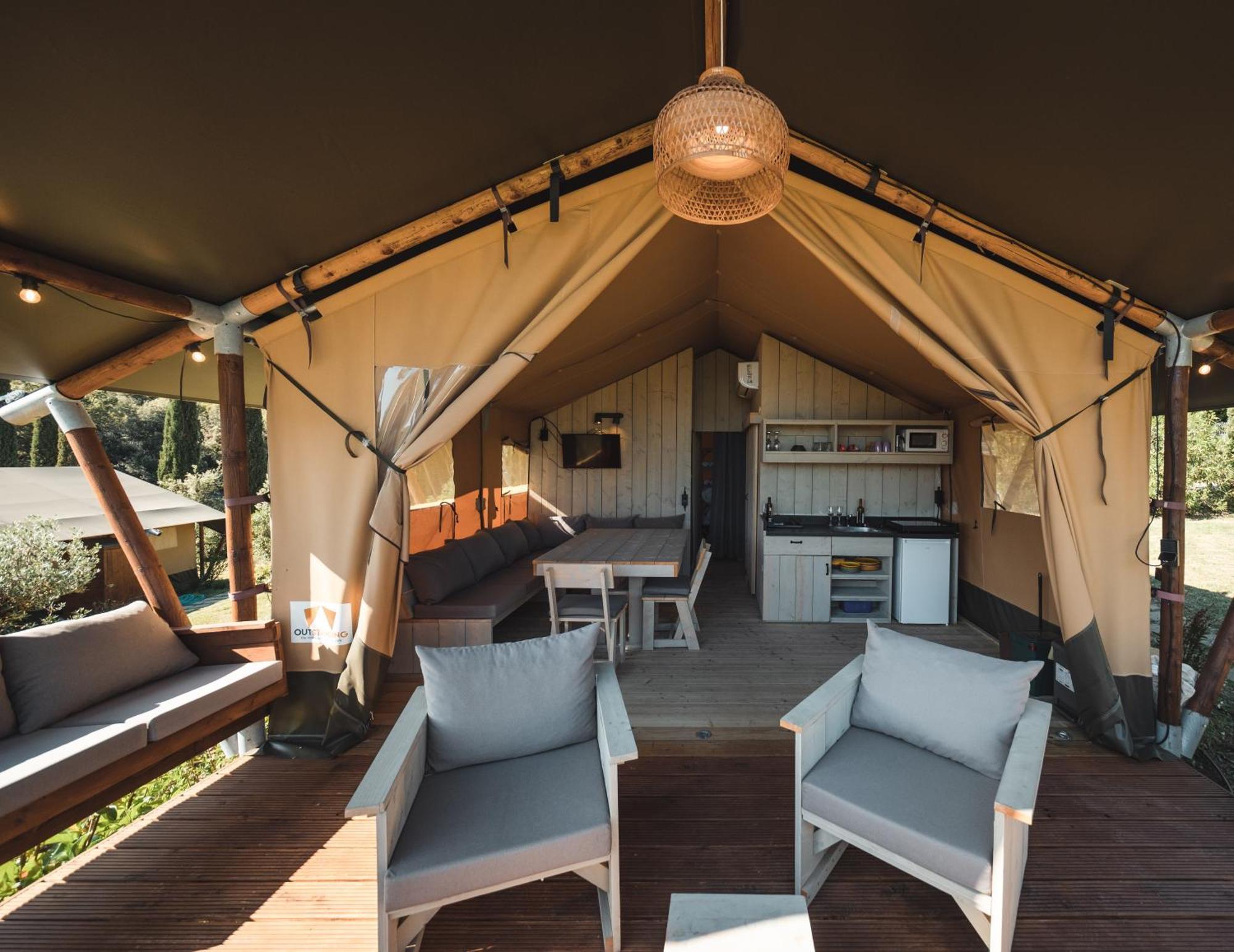 Glamping Le Tegole Otel Riparbella Dış mekan fotoğraf