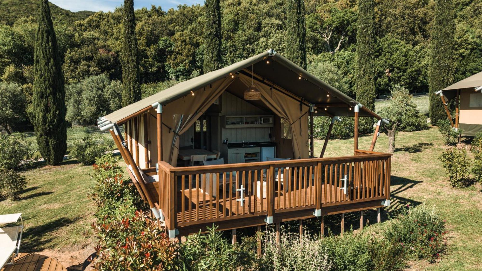 Glamping Le Tegole Otel Riparbella Dış mekan fotoğraf